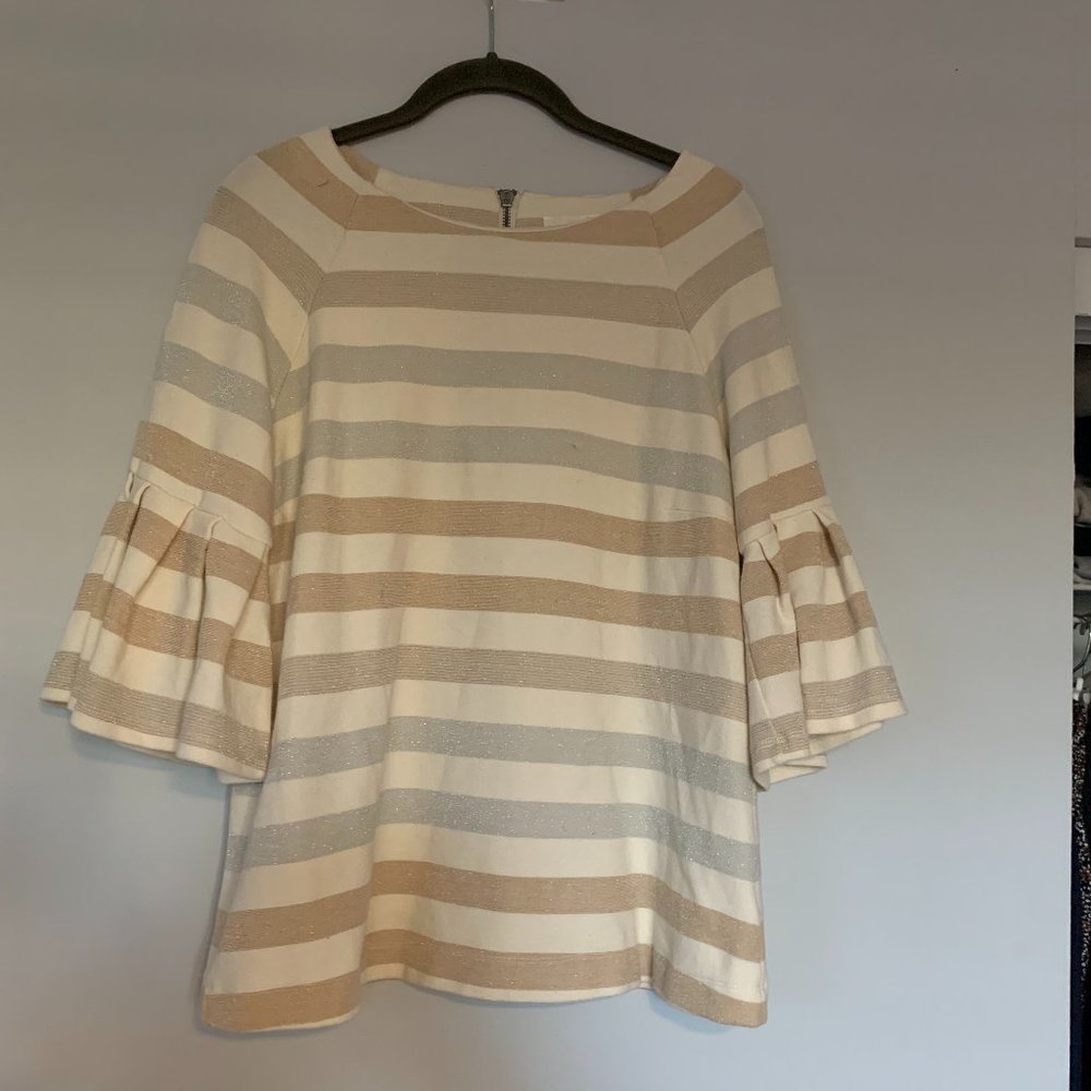 Imported by Anthropologie - Maeve Striped Top - Size L